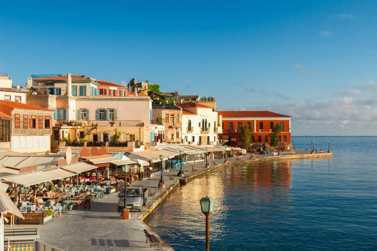 Iro City And Beach Boutique Homes Hriszí Aktí Haniá Kültér fotó